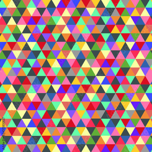 abstract background colourful hexagonal pattern