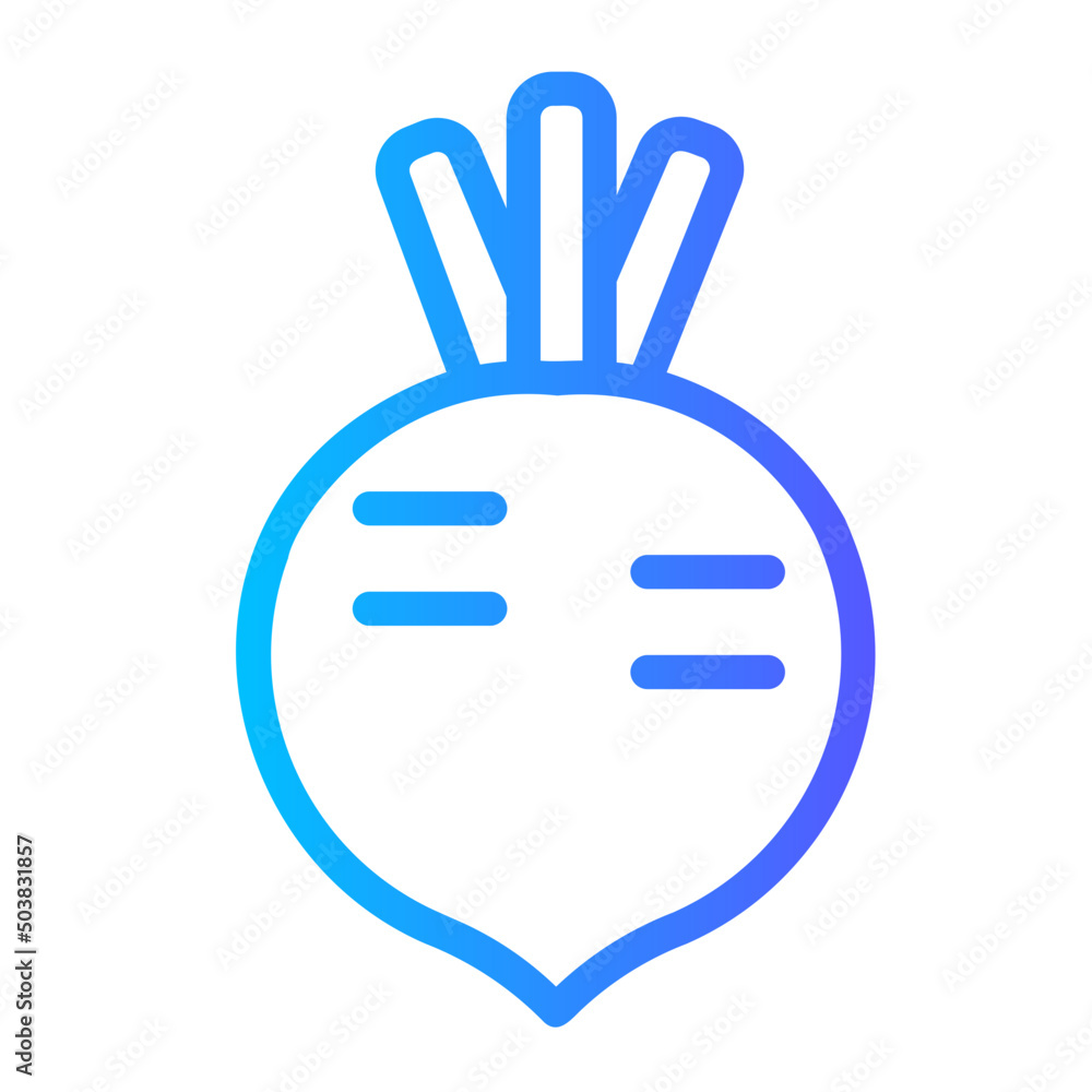 radish gradient icon radish gradient icon