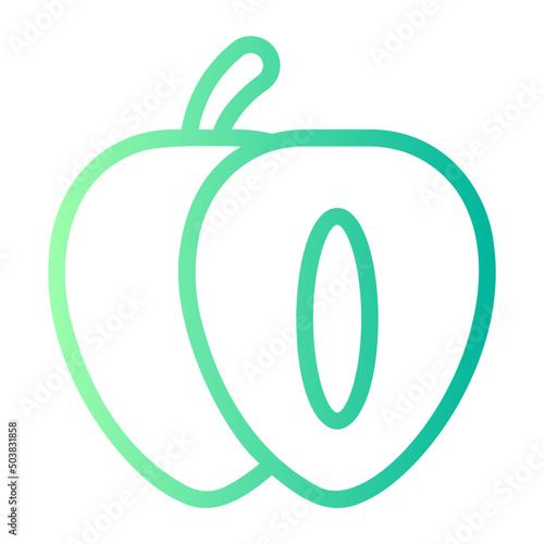 Sapodilla gradient icon