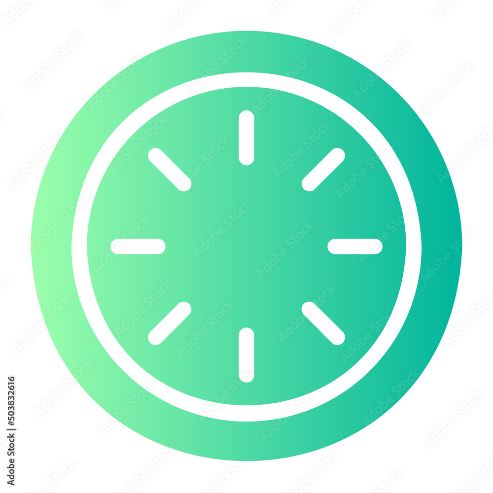 Fototapeta premium persimmon gradient icon