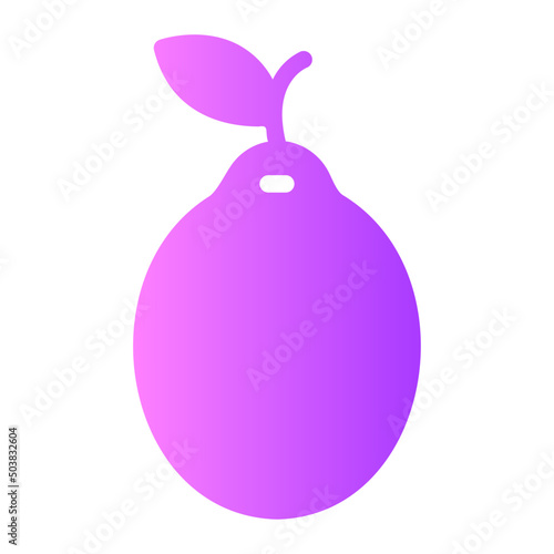 guava gradient icon © Barudak Lier