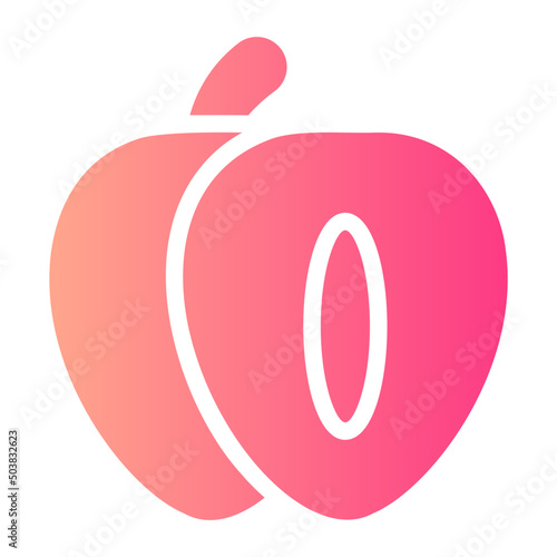 Sapodilla gradient icon