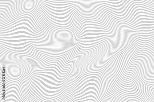 Abstract background, curved lines, shades of gray. Vector design.