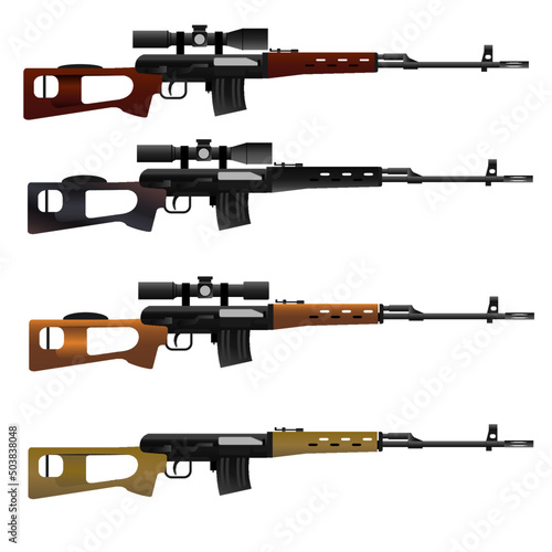 Russian Sniper Gun Models