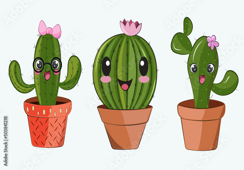 CACTUS CLIPART SET