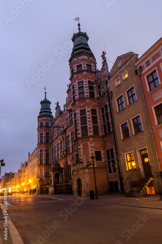 Gdańsk nocą 