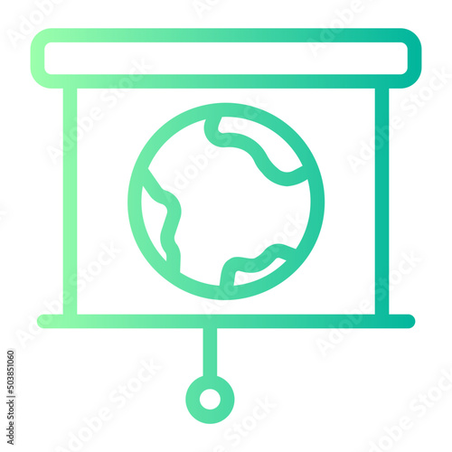 eco gradient icon