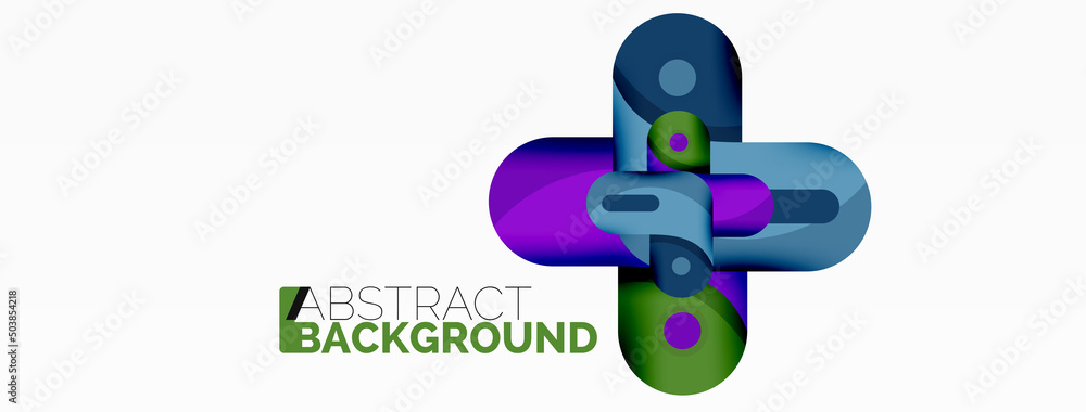 Creative geometric wallpaper. Round arrow shape minimal geometric background. Techno business template for wallpaper, banner, background or landing Creative geometric wallpaper. Round arrow shape minimal geometric background. Techno business template for wallpaper, banner, background or landing