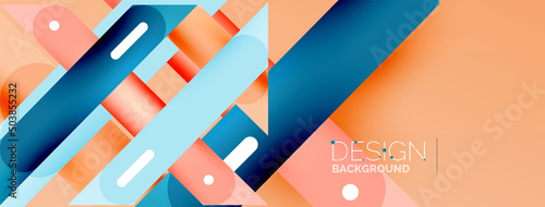 Background overlapping lines. Dynamic lines abstract wallpaper. Straight lines composition vector illustration for wallpaper banner background or landing page