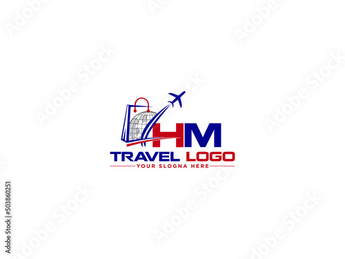 Letter HM Logo Icon, Luxury Hm mh Logo Letter Vector Icon Design For Any Type Of Business