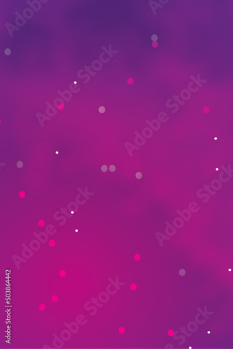 Abstract background using sky pattern with purple and red color variations. There is a white circle and an area of red light. portrait size