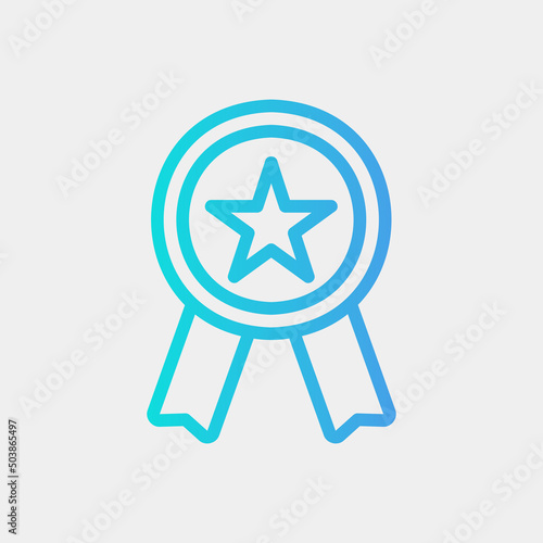 Best seller icon in gradient style, use for website mobile app presentation