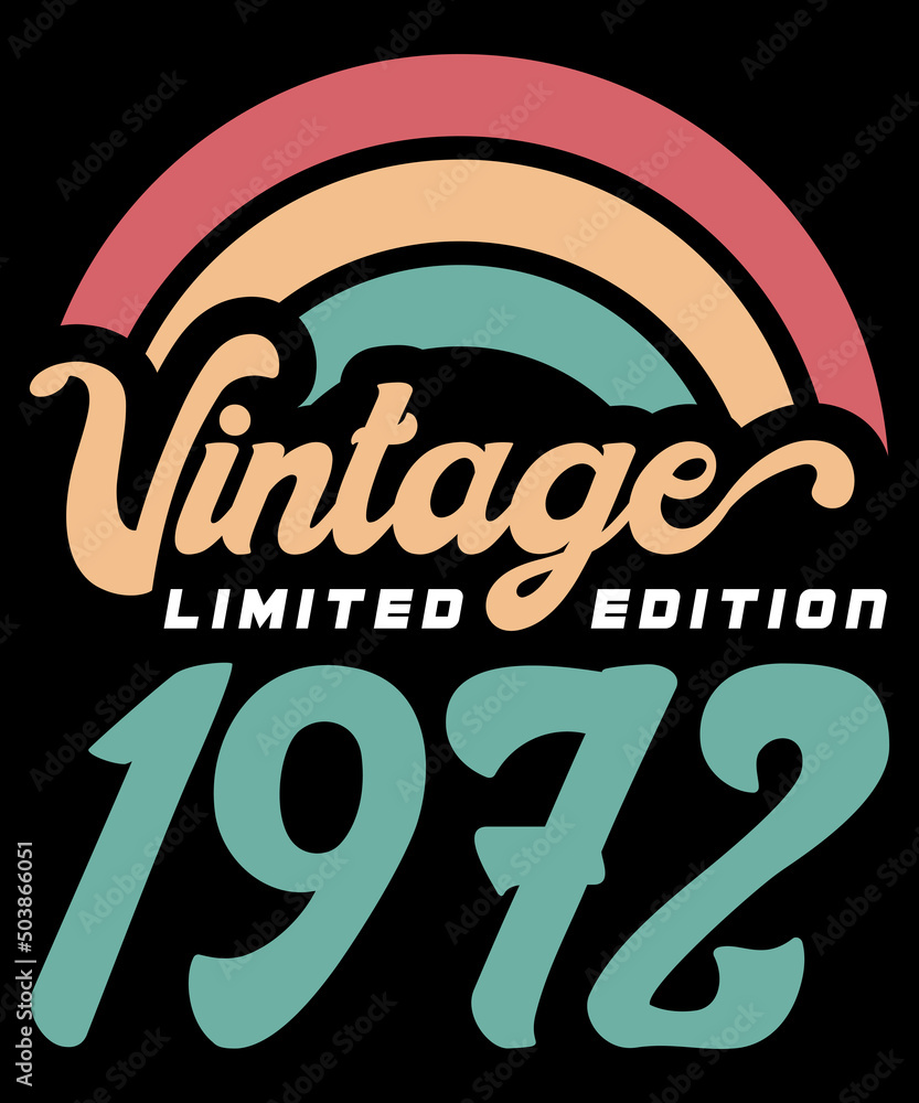 Camicia Donna Con Scollo A V – 49 Anni Compleanno – Vintage 1972 Edizione Limitata
