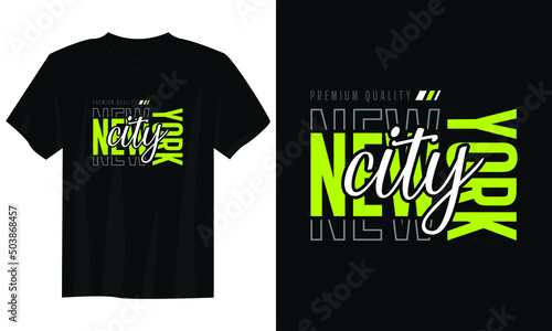 NYC new york city typography t shirt design, motivational typography t shirt design, inspirational quotes t-shirt design