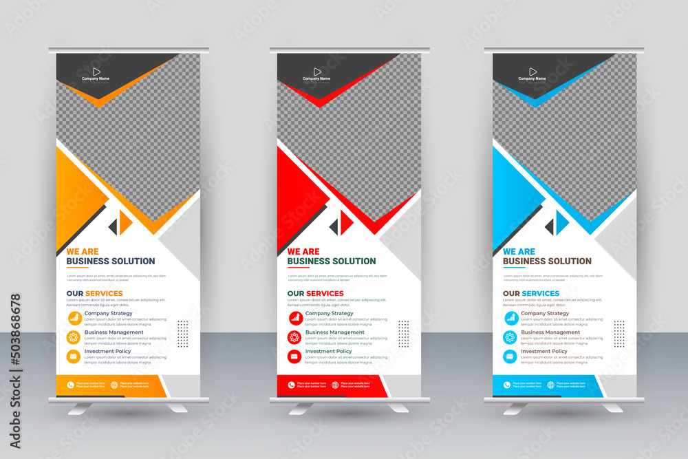 Business Roll Up Banner. corporate Roll up background for Presentation. Vertical roll up, x-stand, exhibition display, Retractable banner stand Business Roll Up Banner. corporate Roll up background for Presentation. Vertical roll up, x-stand, exhibition display, Retractable banner stand