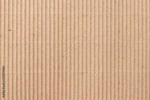 Brown cardboard sheet abstract background, texture of recycle paper box in old vintage pattern for design art work.