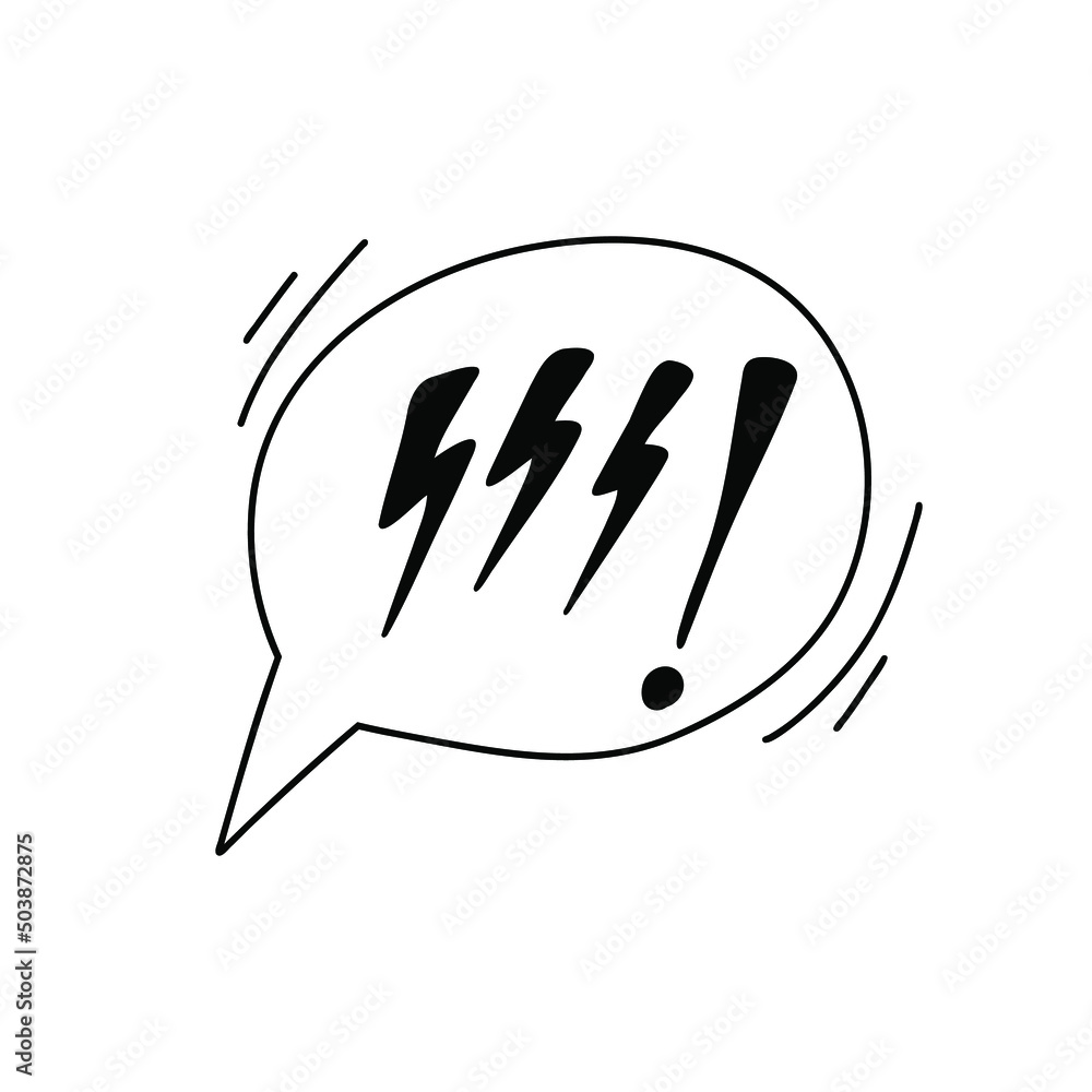 speech-bubble-with-swear-words-symbols-comic-speech-bubble-with