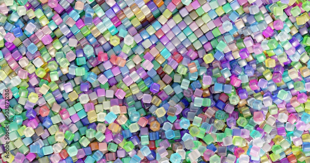 background made of colorful cubes background made of colorful cubes