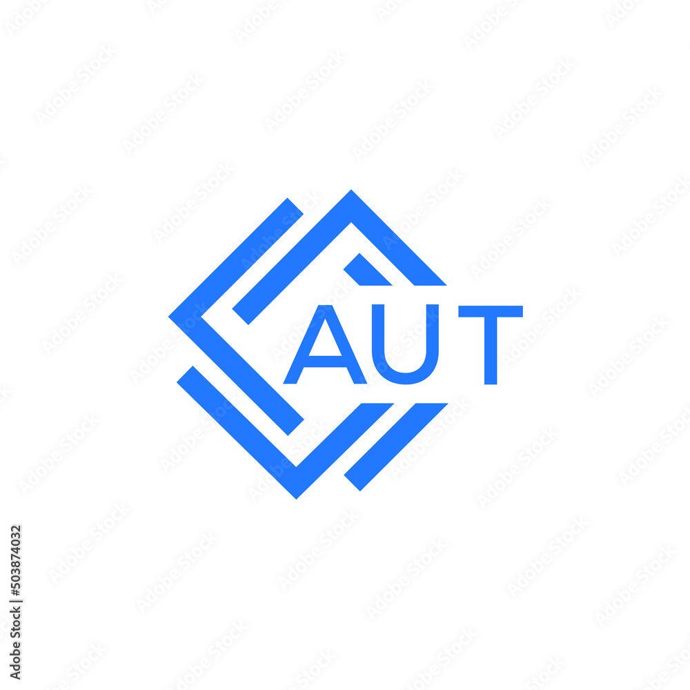 AUT technology letter logo design on white background. AUT creative initials technology letter logo concept. AUT technology letter design. AUT technology letter logo design on white background. AUT creative initials technology letter logo concept. AUT technology letter design.