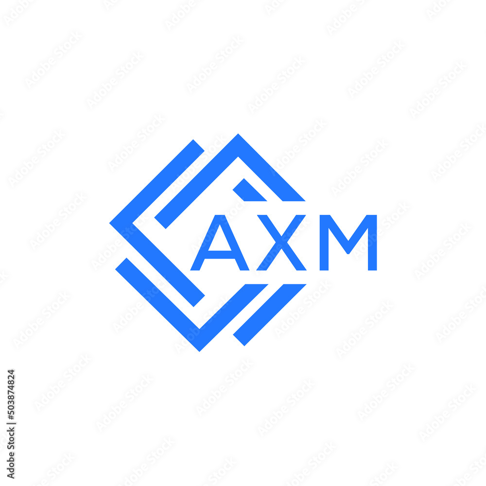 AXM technology letter logo design on white background. AXM creative initials technology letter logo concept. AXM technology letter design. AXM technology letter logo design on white background. AXM creative initials technology letter logo concept. AXM technology letter design.