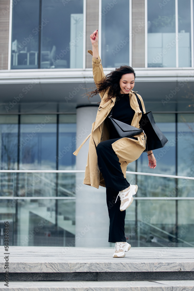 Obraz premium woman in the city