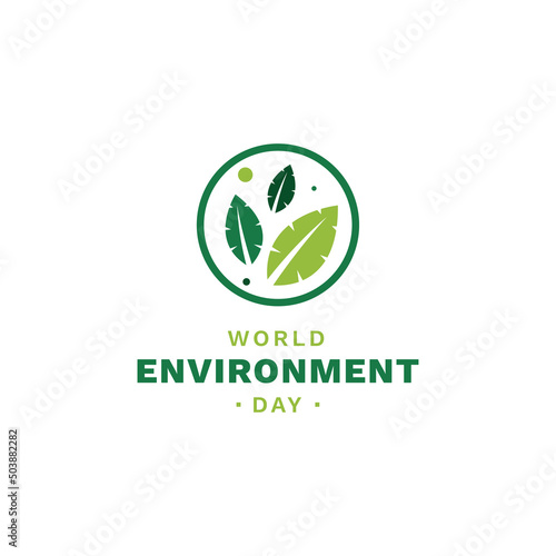 World Environment Day Leaf Green and Natural
