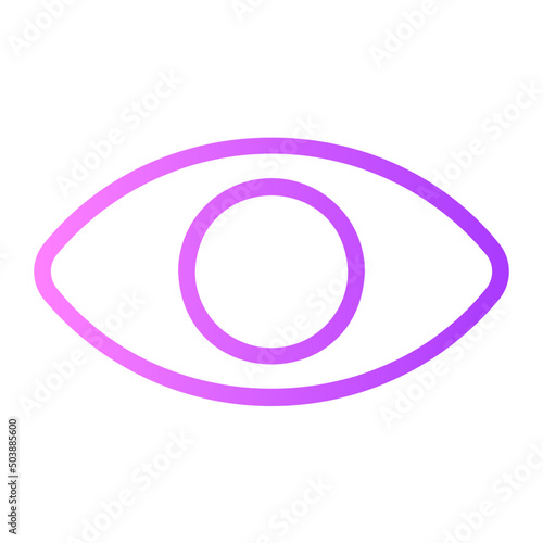 eye gradient icon