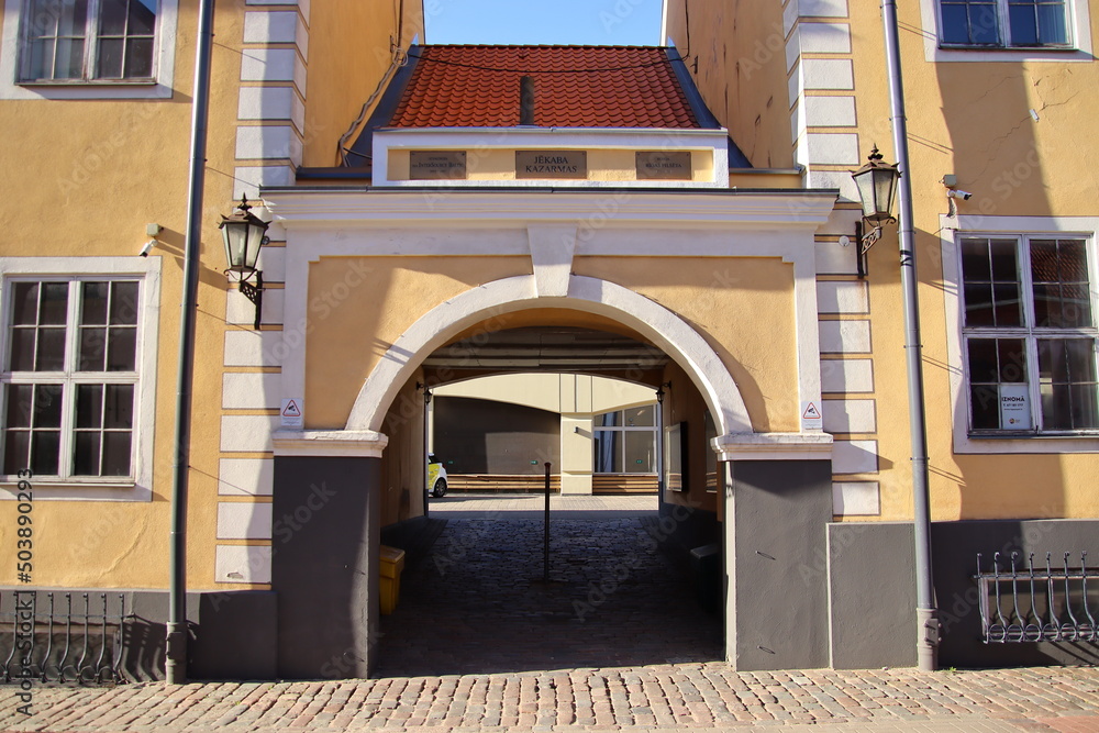 entrance to the palace