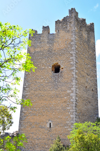 Torre del castello medievale di San Pio delle Camere photo