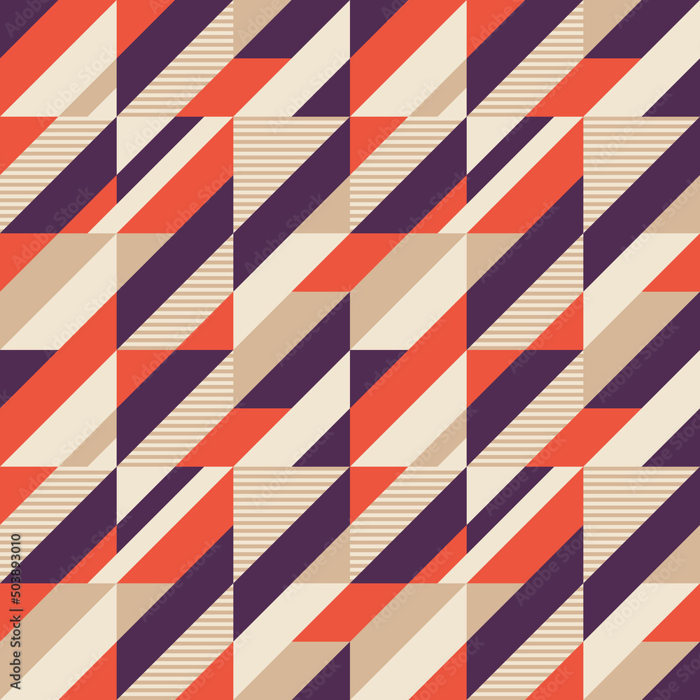 Abstract geometric vector background design. Graphic pattern seamless. Decorative mosaic ornament. Bright vibrant colors. Diagonal colored stripes. Abstract geometric vector background design. Graphic pattern seamless. Decorative mosaic ornament. Bright vibrant colors. Diagonal colored stripes.