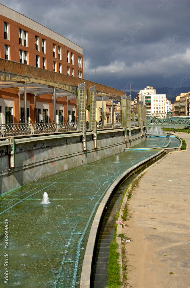 Modern city view Malaga - Spain 