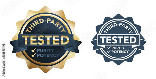 Third-party tested, checking purity and potency