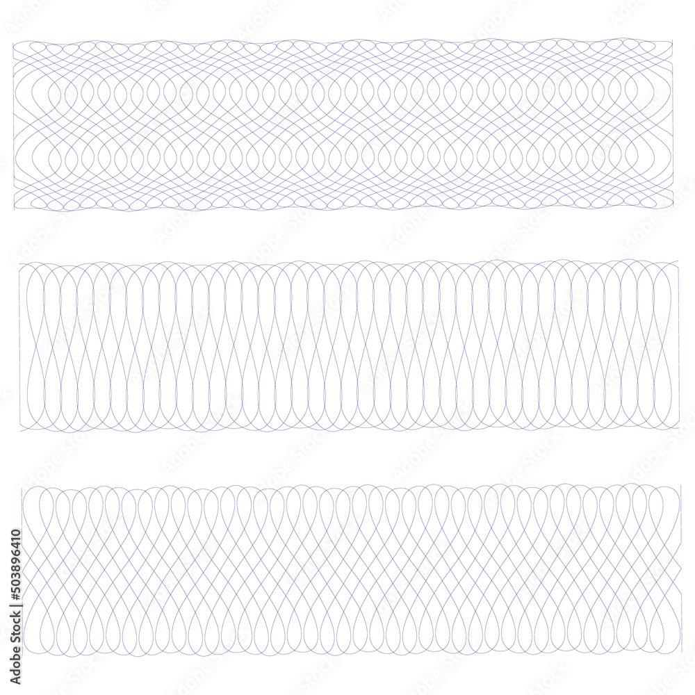 Guilloche background for certificate, design element, Watermark,