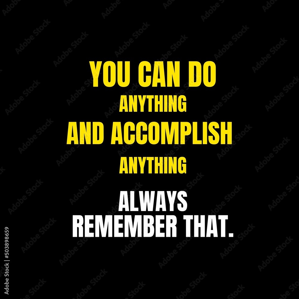 Fitness Quotes for gym lovers, hard workers, yellow and white text on black background. Fitness Quotes for gym lovers, hard workers, yellow and white text on black background.