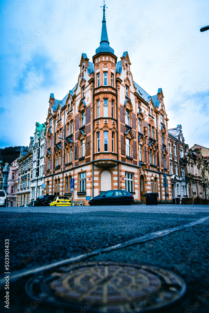 Naklejka premium Czech House
