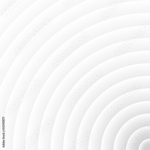 White background. Abstract circle design. Vector illustration. © Paveena