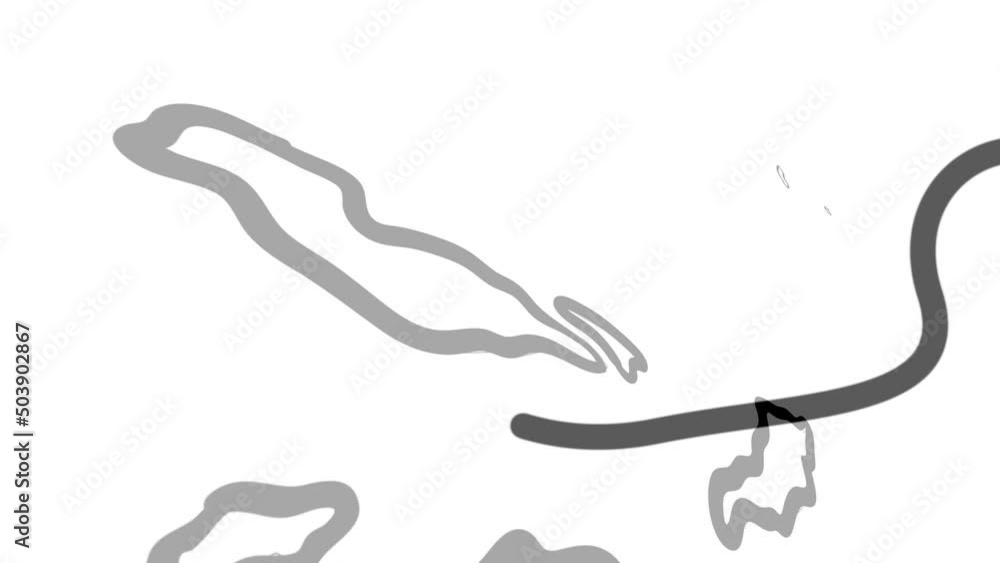 Solomon Islands - Hand-Drawn Map Animation Solomon Islands - Hand-Drawn Map Animation