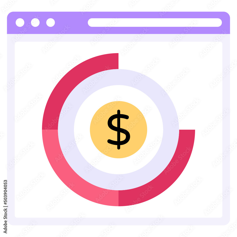 Obraz premium Online Finance 