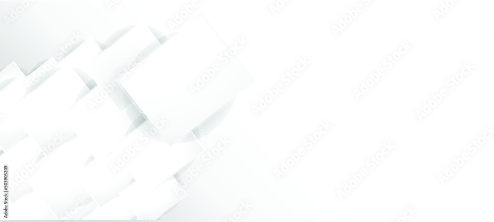 Fototapeta premium Background square White,shadow, modern Vector illustration.