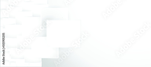 Background square White shadow  modern Vector illustration.