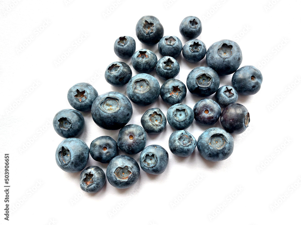 blueberries isolated on white blueberries isolated on white
