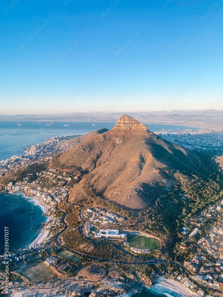 Fototapeta premium Lion's head, Cape Town, South Africa