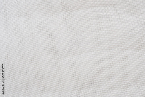 Fotobehang Close-up of fabric for medical dressings.