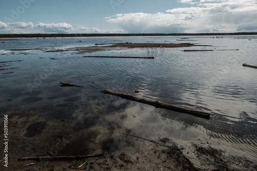View of Lake Onega in Karelia