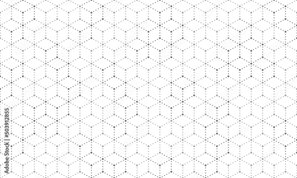 Blockchain concept and modern technology for presentation background