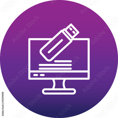 Pen Drive Icon 
