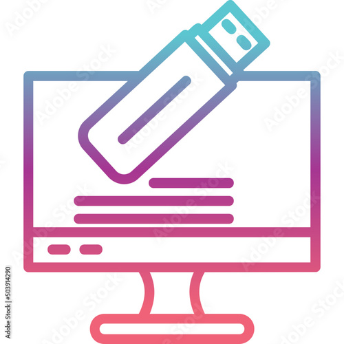 Pen Drive Icon 