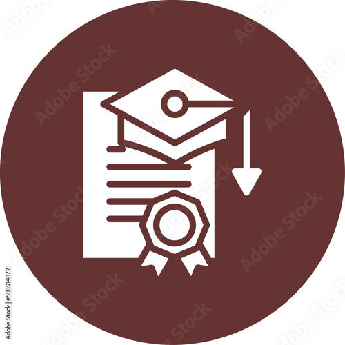 Certificate Icon 