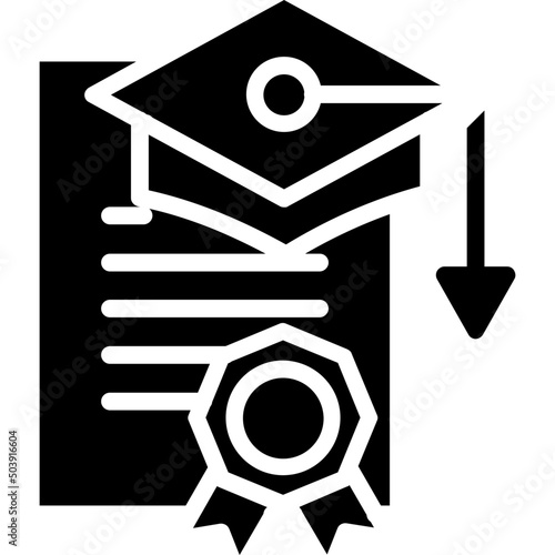 Certificate Icon 