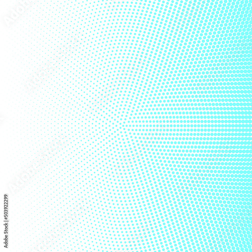 white abstract background and blue dot